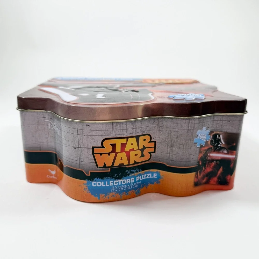 Star Wars Darth Vader Collectors Puzzle 1000 Piece Tin Cardinal Disney Complete
